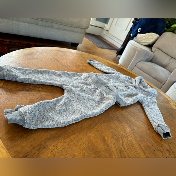 Carter’s Just One You Grey Heathered Sweater & Pants Set - Picture 3 of 5